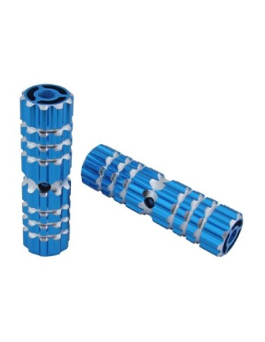 Alloy Pegs 661 24/26t W*1.10 L*4 1/2 Blue.